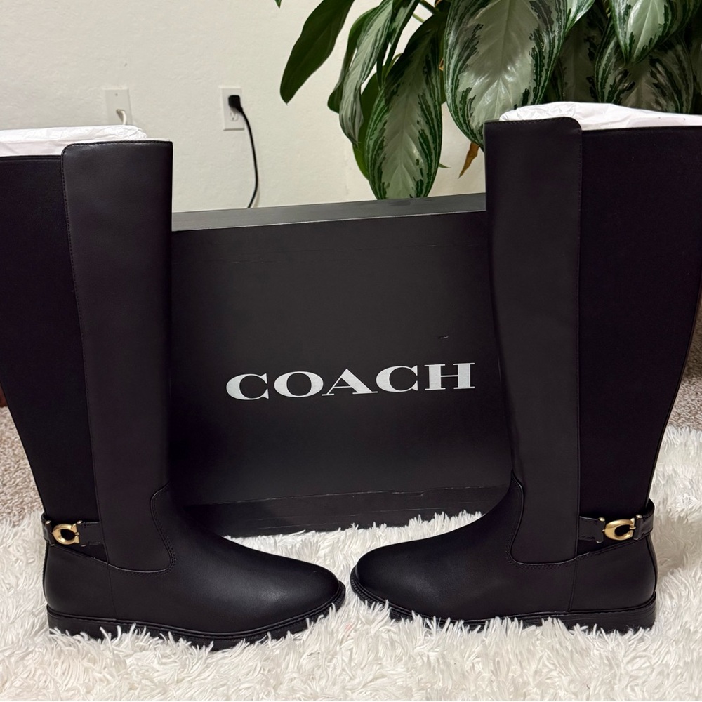 Coach Black Women's Knee-High Boots